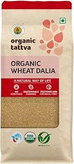 Organic Tattva, Organic Wheat Dalia/Daliya, 500g