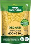 Tata Sampann Organic Moong Dal, 500g
