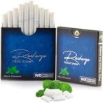 Aarogyam Herbals Cigarette 100% Tobacco & Nicotine Free Smoke, for Relieve Stress & Mood Enhance Product for Smokers - (10 Sticks in Each Packet) (Recharge Mint Flavour)