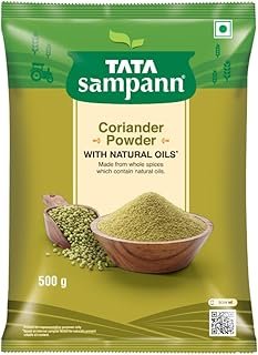 Tata Sampann Coriander Powder With Natural Oils, 500g, Dhania Powder