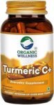 Organic Wellness Turmeric with 95% Curcumin 60 Veg Capsule II Strong Anti Inflammation II Bone & Joint Health (Pack of 1)