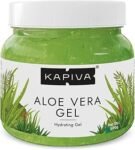 Kapiva Pure Aloe Vera Skin Gel 500g For Face & Hair | Hydrating, Moisturizing, Soothing Skin | Multipurpose Gel