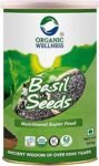 Organic Wellness - Basil Seeds (Sabja/Tukmaria) I High in Fiber I Helps Digestion & Weight Loss I For Drink 100g - Pack of 1