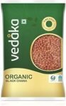 Amazon Brand - Vedaka Organic Black Chana | 1 Kg | High In Protein & Fiber | Nutrient Rich
