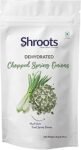 SHROOTS Dehydrated Chopped Spring Onion Flakes | 100% Natural & Aromatic | Rich in Nutrients for Immune Support & Digestive Health | Perfect for Soups, Salads & Cooking | 20g (Pack of 1)
