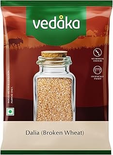 Amazon Brand - Vedaka Dalia (Broken Wheat), 500 g