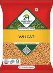 24 Mantra Organic Wheat Premium/Gehoon/Godhuma - 1 Kg | 100% Organic | Chemical Free & Pesticides Free | Rich & Strong Flavour
