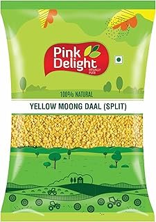 TARU NATURALS MOONG DAL FLOUR | GLUTEN-FREE | Stone-ground | Natural Farming (2kg (1kg x 2Packs))
