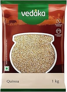 Amazon Brand - Vedaka Quinoa | 1 Kg | Naturally Gluten-Free | Natural Source of Dietary Fiber