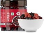 Vedaka Dry Fruits and Berries Mix | 200 g| Blueberry, Strawberry, Cranberry And Black Currant | Ambient Temperature | (Previously Kitchen Cheer), Fresh