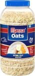 Manna Instant Oats 1Kg Jar - White Oats High in Fibre and Protein. 100% Wholegrain Oats