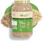Nourish You White Quinoa Seeds 2Kg Jar | Healthy Food | Gluten-Free | Saponin Free | High Protein & Fiber | Diet Food | 100% Wholegrain Breakfast Cereal