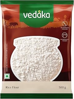 Amazon Brand - Vedaka Rice Flour, 500 g