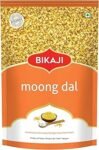Bikaji Moong Dal - Salty Golden Beads | Mug Dal | Paasi Paruppu | Addictive Crunch | Fully Automated Preparation | Even Frying & Flavoring | Extraordinary Taste & Feeling | 1Kg Pack
